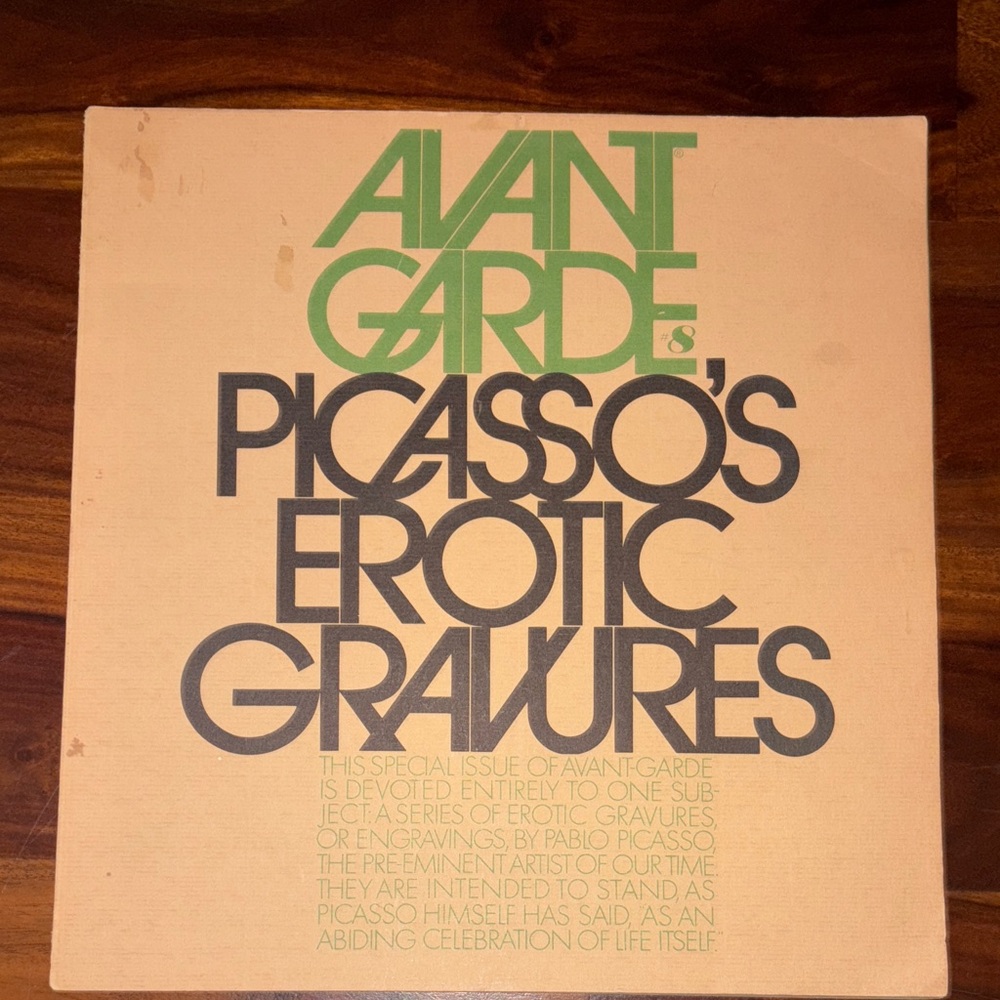 Picasso's Erotic Gravures Art Print